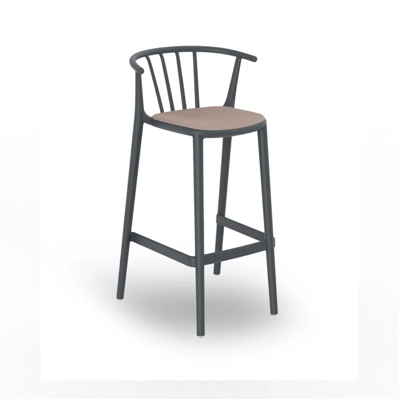 Woody Stool Upholstered