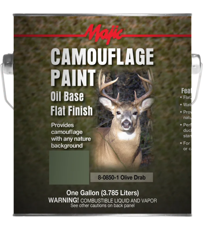Yenkin Majestic  Camouflage Paint Khaki 1 Quart Khaki