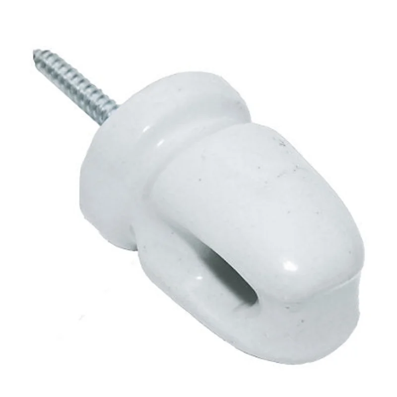 Zareba Large Ceramic Lag Screw Insulator