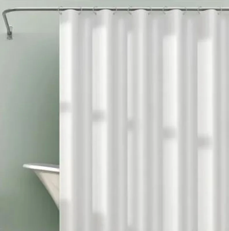 Zenna Home PEVA Light Weight Shower Curtain Liner Clear - 272349