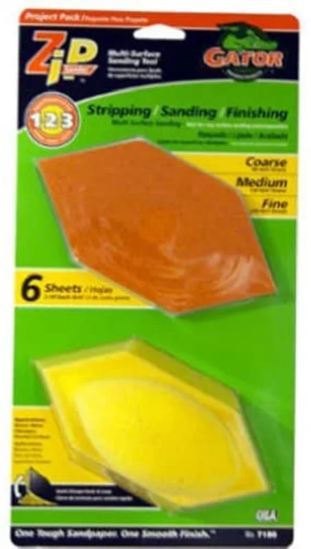 ZIP SANDER & REFILLS Assorted Grit