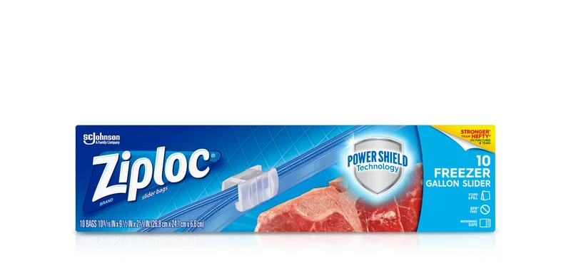 Ziploc Brand Slider Freezer Bags Gallon / Large